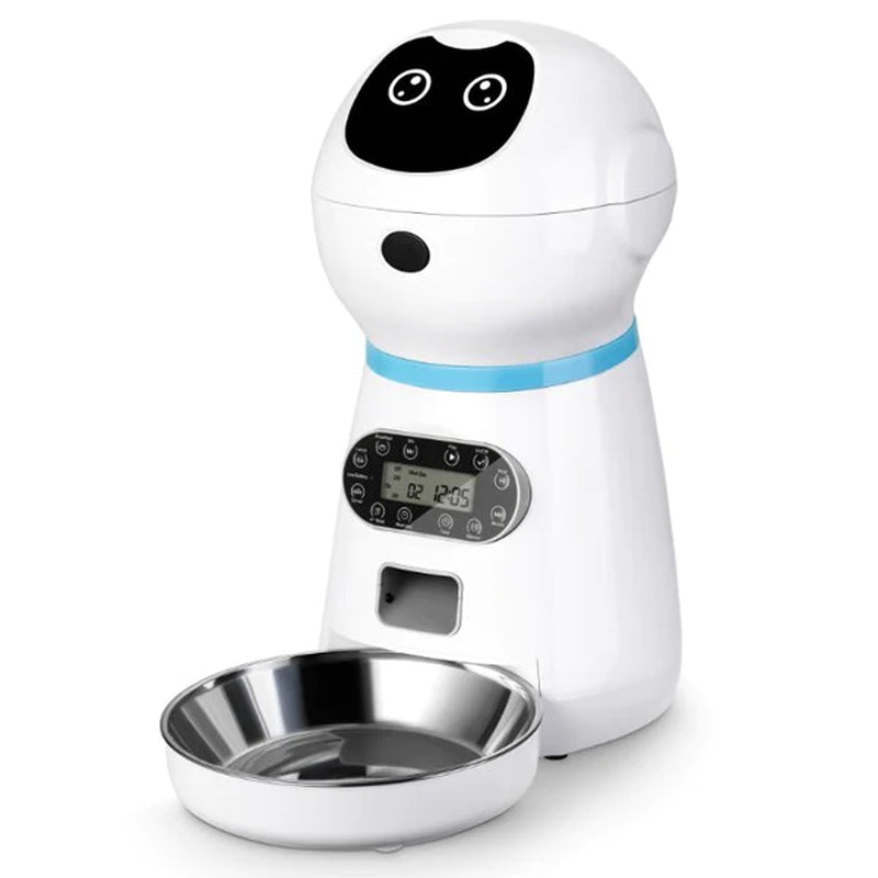 Dog food timer shops bowl